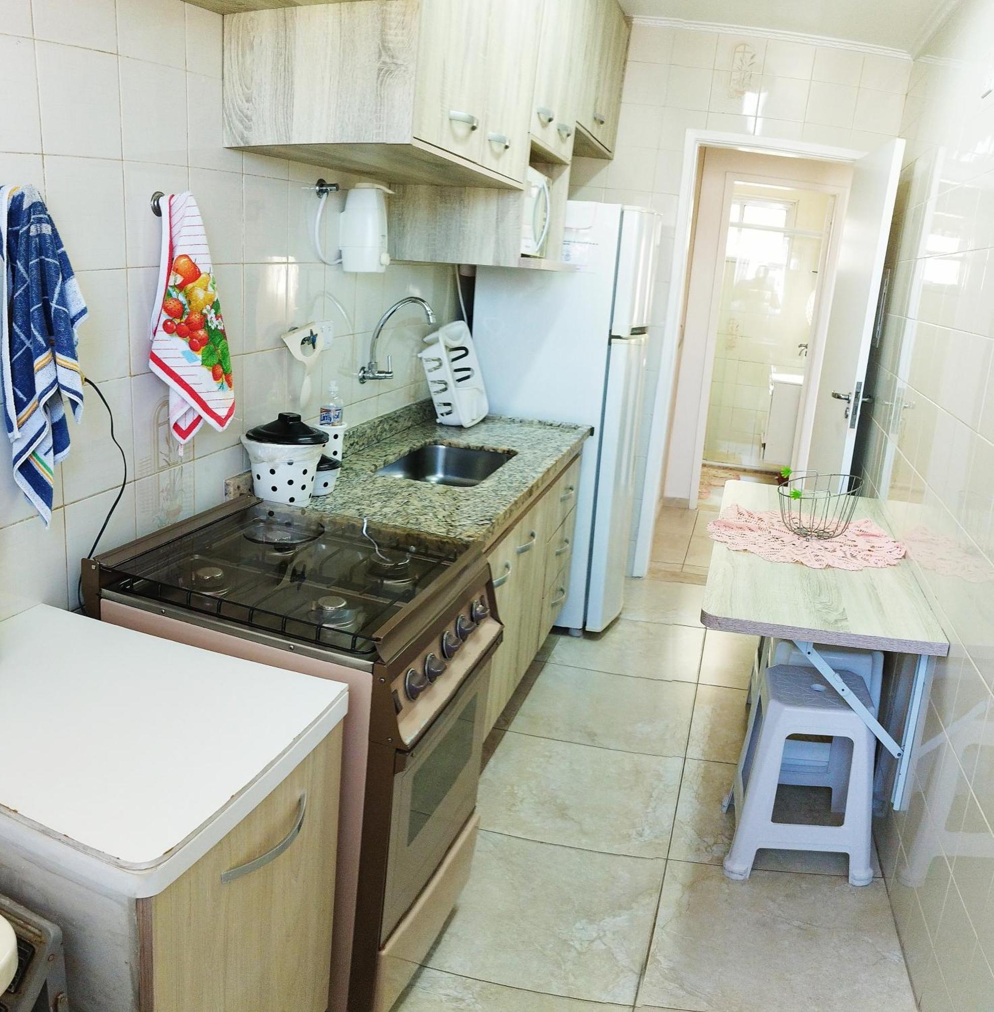 Aconchegante Apartamento Com Vista Para O Mar -Guilhermina Praia Grande  Exterior photo